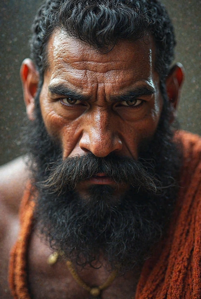 Arab man all wet
