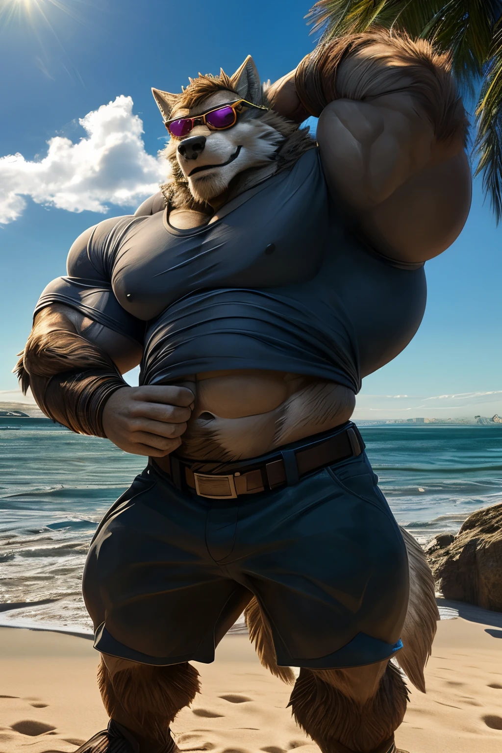 mr wolf,Published in E621, alone, antral body, me, male, adult, very masculine, (Very muscular, well defined muscles, Strong pecs, pectorals, muscular arms, muscular legs, to propositional natal airs , He only wore one underwear, a very small and tight jockstrap that only covered a little, revealing his pubic hair and his waist, only covering his huge member. ,, pen, anatomy promotion , ( Safely (is coming, vascular:1.1), smiling, ultra realistic muscular male wolf glue, giant, muscular belly , macho ultra realista musculoso whole body ,completamente desnudo polla dura, muscular arms, muscular legs, correct anatomySharp claws、long legs thick and long tail sharp whÉle fangs、thick and crooked corners, ,macro ,(whole body), muscular men, qualÉly,extremely detailed,pectorals,standing,, macro rising over a small town, low angle