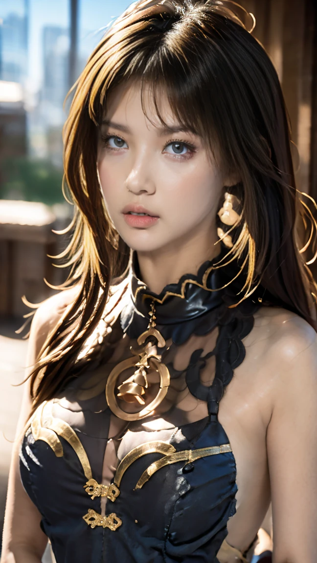Rural Girl、、Incredibly beautiful proportions、Big Breasts、Unstoppable orgasms、Captivating beauty、Western style、9 head and body,(Highest quality, masterpiece:1.4), (realism:1.2), (Realistic:1.2), (Absurd:1.2), (Realistic:1.3),Elaborately decorated costumes、 One person&#39;S,Realistic Skin,One personで,( Very big eyes,Beautiful attention to detail, Symmetrical eyes), Outdoor,Ezvian Everywhere､the body is slim、the body is slim、
