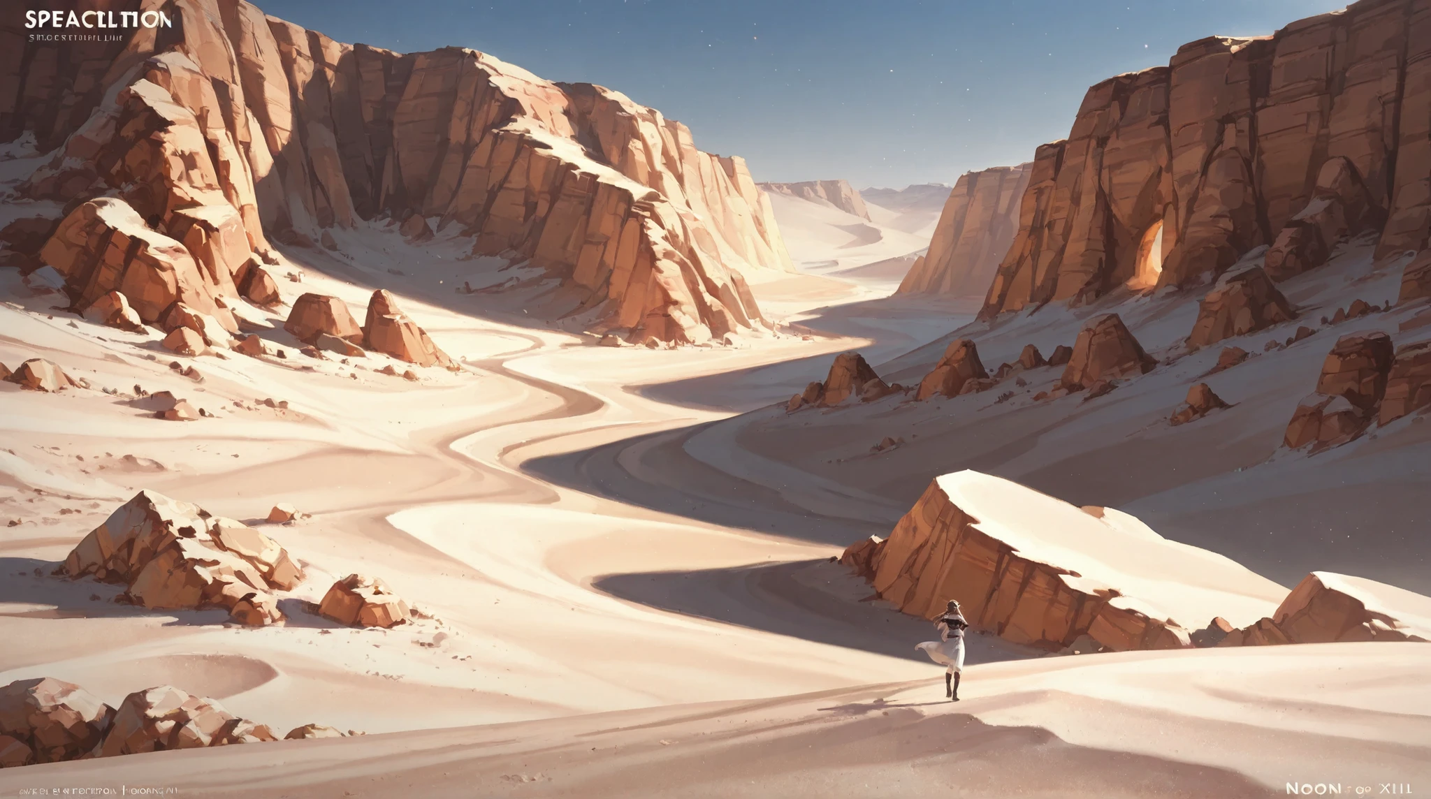 desert、Spectacular views、scenery、noon