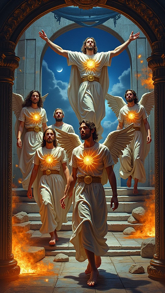 Destruccion del mundo entre angeles y demonios