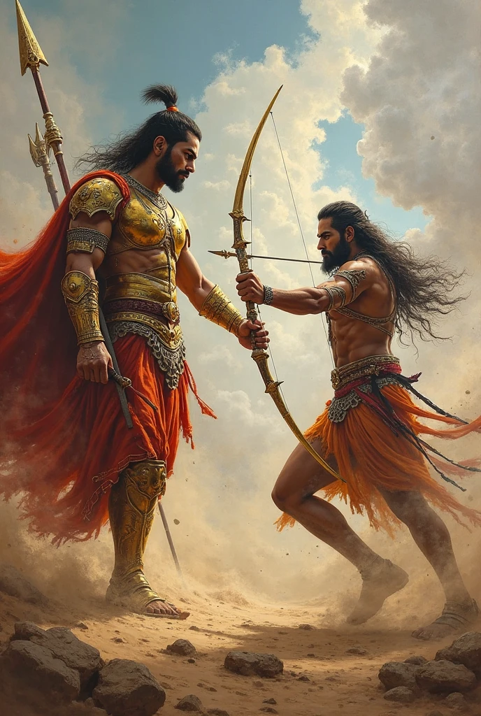 Arjuna vs karna war