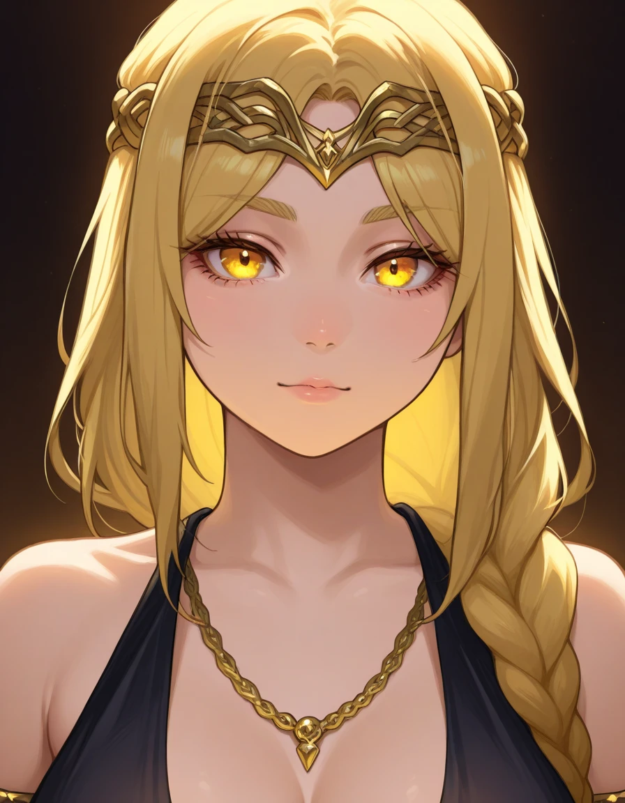 NSFW, A woman in provocative royal robes, modest bust and a narrow waist, increadibly long golden hair and gold eyes, Royaly, Queen, Queen Marika the eternal, black robes that barely cover anything