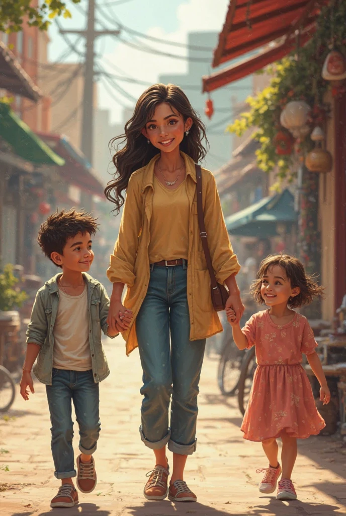 Nora Arafa 1 girls 2boy