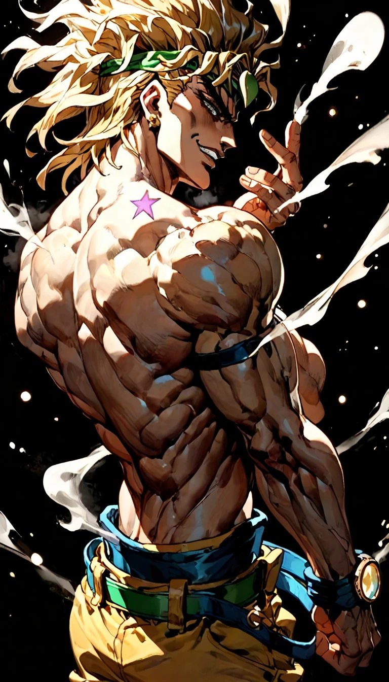 red skin, bright red skin, blushed shyly , rosy skin, shiny skin, red face shy (muscular thigh muscles )( anime style, art) (photo angle from bottom up) (photo angle from the ground upwards) [Anime photo][highest quality photo][4k,HD photo quality ] wear tight and short loincloths ,the loincloth bulges due to the erect male genitaluscular thigh muscles, firm thigh muscles, muscular thigh muscles, sinewy thigh muscles, giant thigh muscles, strong leg muscles, muscular hamstring leg muscles)(thigh muscles bulging as if about to explode, muscular, calloused, sinewy, giant) , Deku ,fun, happy,bodybuilder,bodybuilding, standing, lots of sweat flowing down,sweat profusely, sweat flowing all over the body, topless, shirtless, hot sunny, 8 pack abs , yellow eyes, brown hair, spiky and bouncy hair, Hands raised to reveal armpits, Hands behind the head.