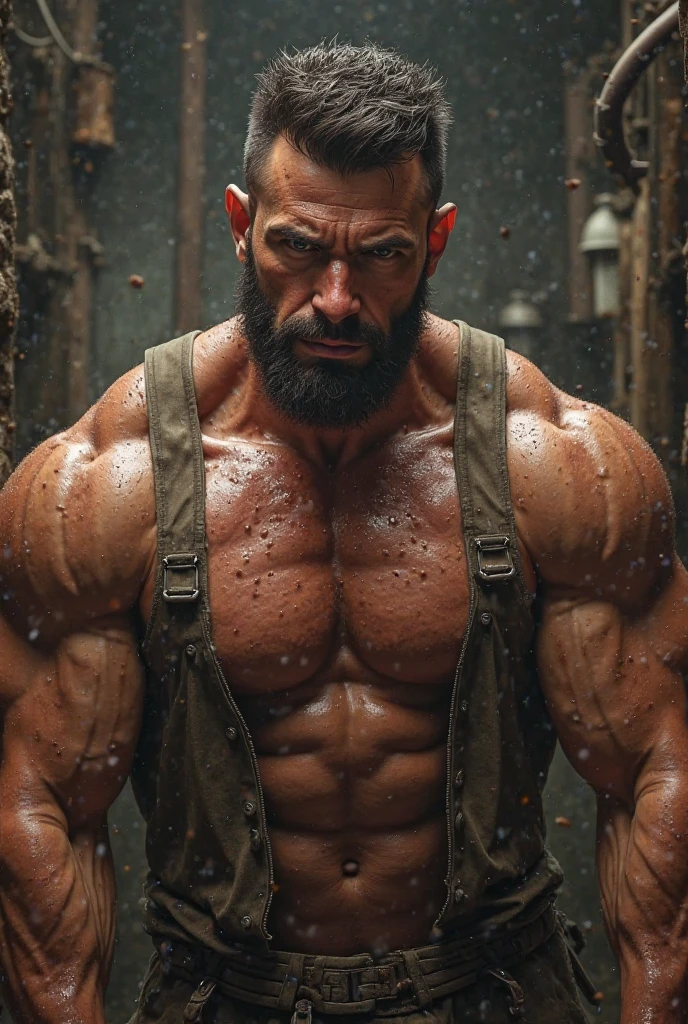 naughty man,brawny
