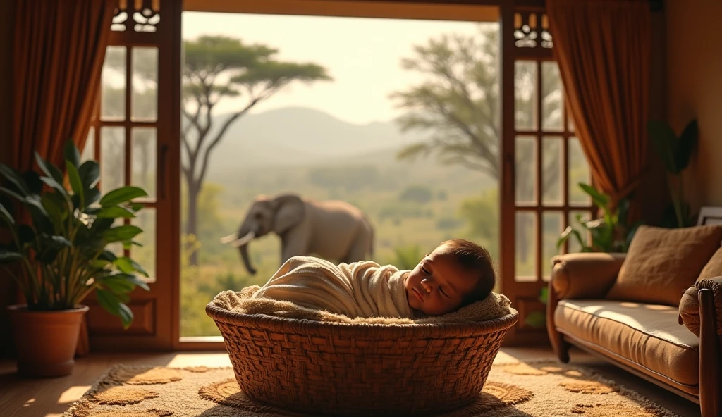 Once upon a time, deep in the African savannah, there lived a majestic elephant known as Leo.  He was the oldest and wisest of the elephants, with wrinkles that told stories of times gone by and eyes that shone with the experience of a long and well-lived life.  Léo was respected by all the animals of the savannah, who often sought his advice and stories.
 One peaceful morning, as the sun rose painting the sky with shades of orange and pink, Léo was woken up by a young elephant named Leco.  Leco said, "I have heard many stories of your wisdom. Can you teach me what 
  Does it mean to grow old?"Disney Pixar 3d style
