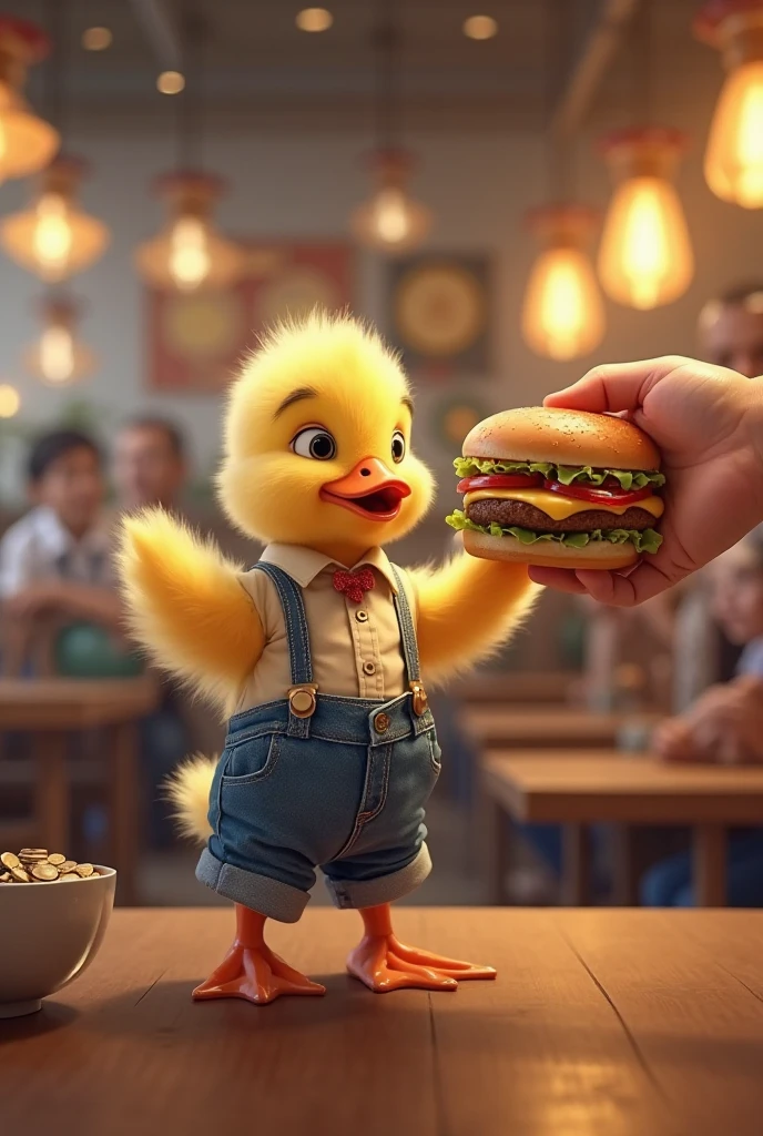 A chick bombing KFC