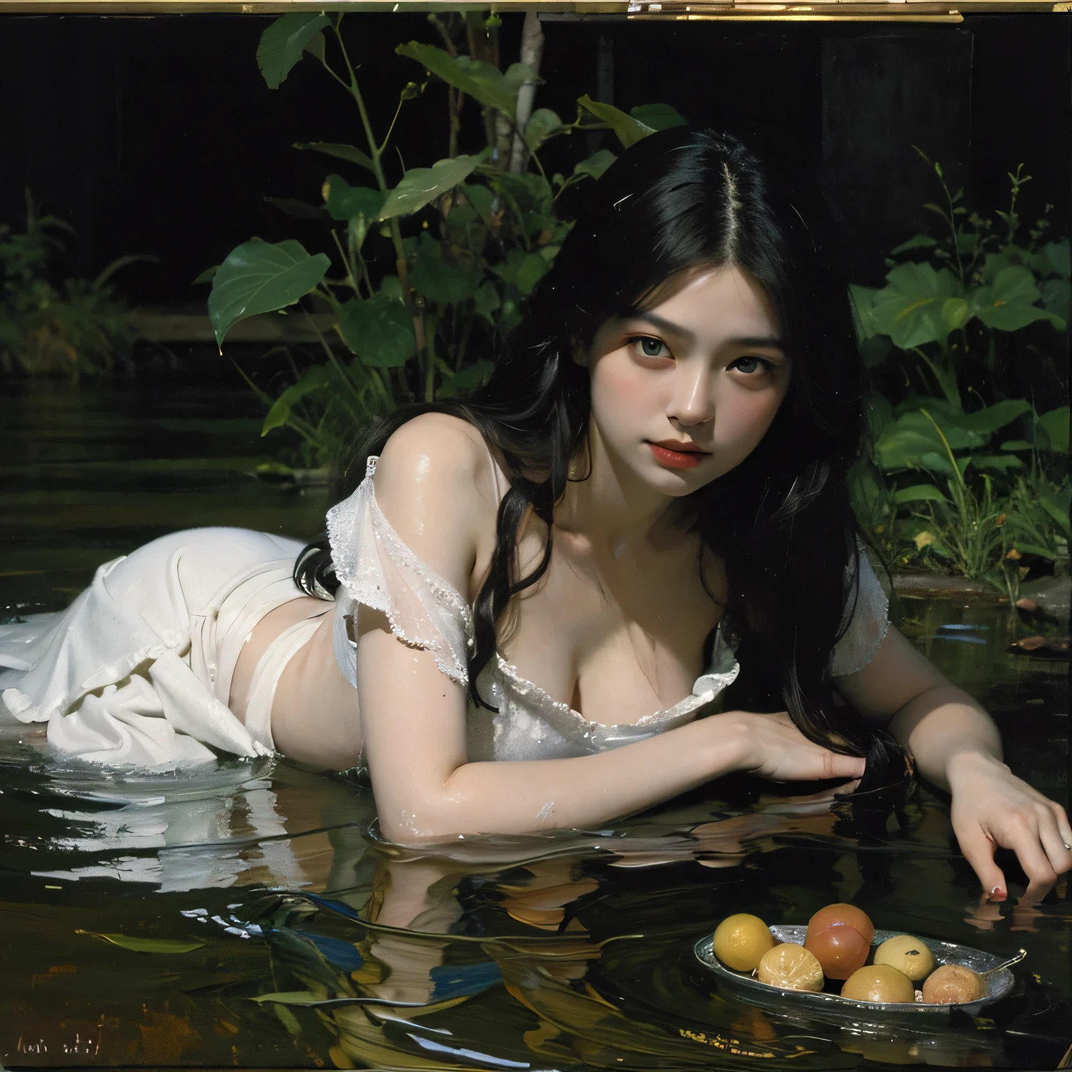 (best quality,4k,8k,highres,masterpiece:1.2),ultra-detailed,(realistic,photorealistic,photo-realistic:1.37),concept art,illustration,creative,imaginative,detailed,complex composition,colorful palette,vibrant,hint of abstraction,fantasy,otherworldly,rich textures,surreal landscapes,mind-bending perspective,impressive depth of field,enchanted atmosphere,magical lighting,eerie shadows,ethereal characters,callback to classical art styles,storytelling element,layered narratives,intertwined symbolism,subtle use of symbolism,tone and mood depicted visually,imagination unleashed . Bright tone, Whole Body proportions and all limbs are anatomically accurate .