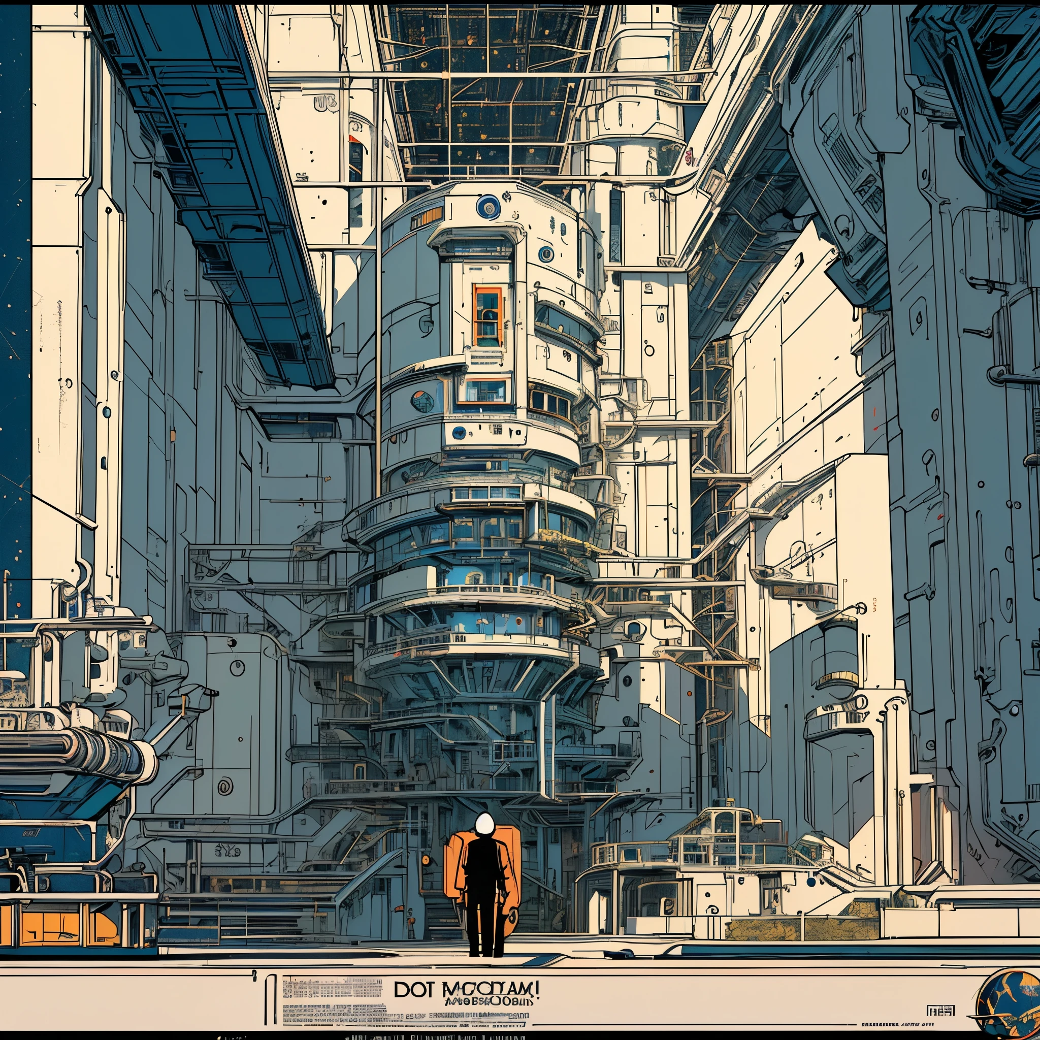 (((masterpiece,best quality))),32K Wallpaper,((( Highly Detailed Poster ))),retro vintage,sci-fi,(((space cinematic movie poster))),(((Bauhaus))),(((mid-century modern))),(((Complex abstract))),(((lost technology)))