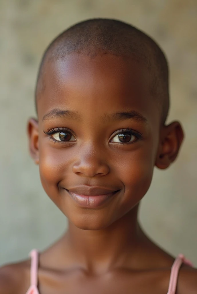 8 year old black real boy
Real boy
Very style realistic
Boy from Africa
Eyes of different colors brown and blue
Eyes of different colors brown and blue
Eyes of different colors brown and blue
Eyes of different colors brown and blue
Eyes of different colors brown and blue
Eyes of different colors brown and blue
Short hair African braids
Wearing a pink cropped shir
Place eyes of different colors brown and blue and give them a little shine
With a little white sweater
Realistic style