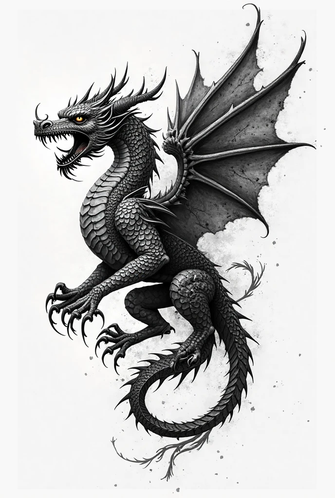 Make it in 2D since it's a tattoo I'm designing