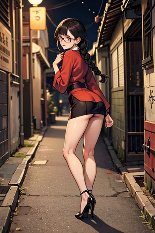 ((Best Quality)), ((Masterpiece)), (Detailed), a perfect face, New Year's atmosphere, 1 girl, (18 years), Nudie, ((wet)), full - body