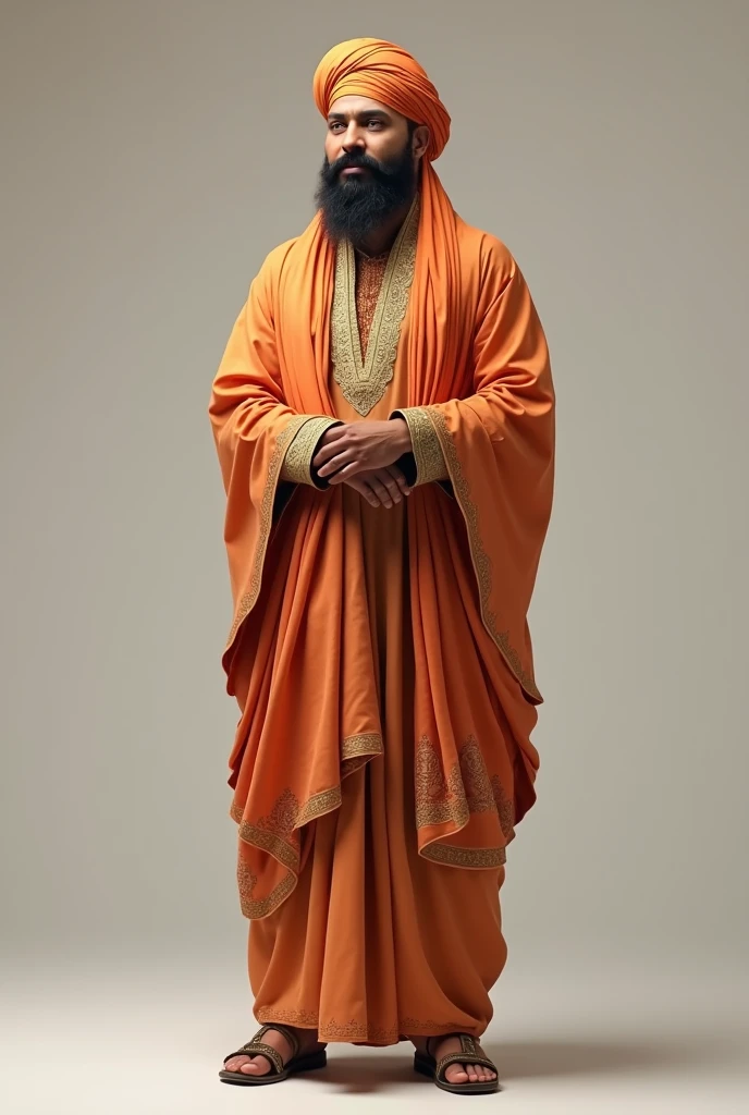 A punjabi Sikh men wear salwar kurta 