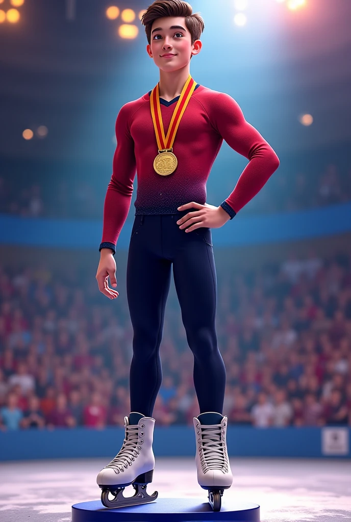 Olympic Games, track and field athlete, Front view side view, Running athlete, rococo style, UHD, masterpiece, accurate, high details, textured skin, best quality, highres, 4K