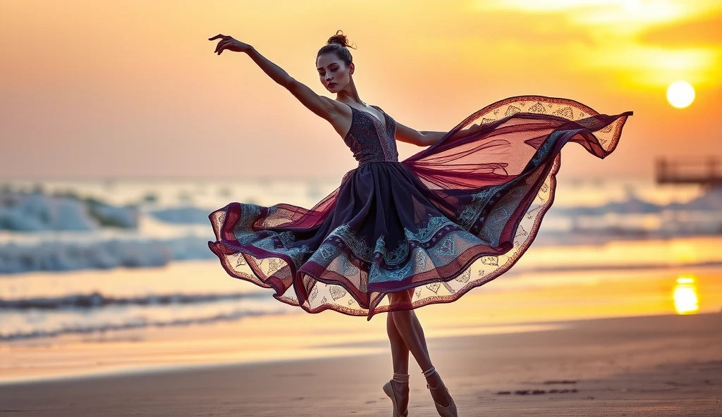 dancing sun