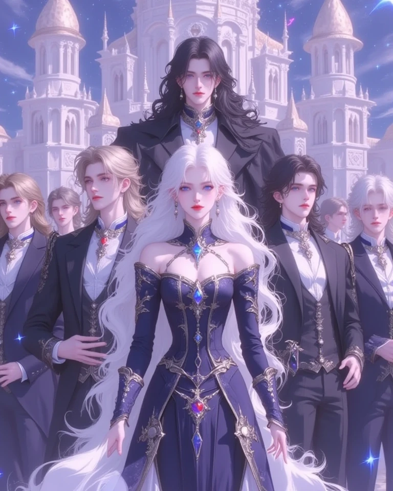 Une reine vampire et son harem d'esclave