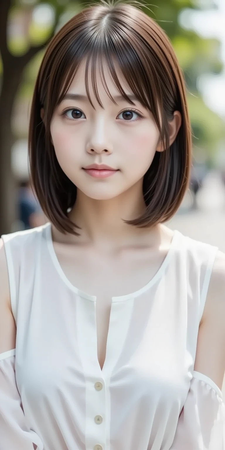 Masterpiece, Best Quality, 8K, Absurdity, (Upper Body:1.4), White Shirt, Beautiful Girl, Pretty Face, Look Viewer, Smile, Ultra Realistic, High Resolution, Photography, Film Grain, Chromatic Aberration, Sharp Focus, HDR, Face Light, Dynamic Lighting, Movie Lighting, Professional Shadows, Simple Background, (Dull Yellow Background: 1.4), Supreme Detail, Very Detailed, Ultra Detailed, Fine Detail, Real skin, Delicate facial features, Detailed face and eyes, Sharp pupils, realistic pupils, (Korean, Japanese, Chinese: 0.4), fireworks display, summer festival, smiling face