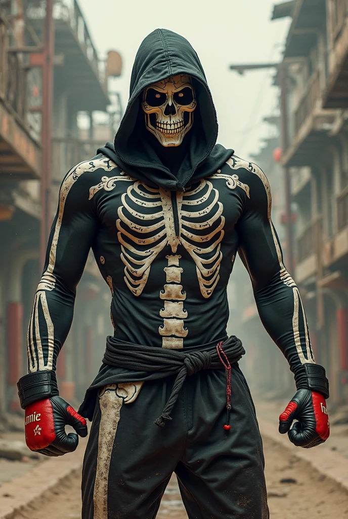 mummy costume, bandages, dynamic pose, bandaged arm, bandaged legs, bandaged torso, (smirk:0.9), halloween, street, jack-o'-lantern, realistic, masterpiece, intricate details, detailed background, depth of field, photo of a handsome man,