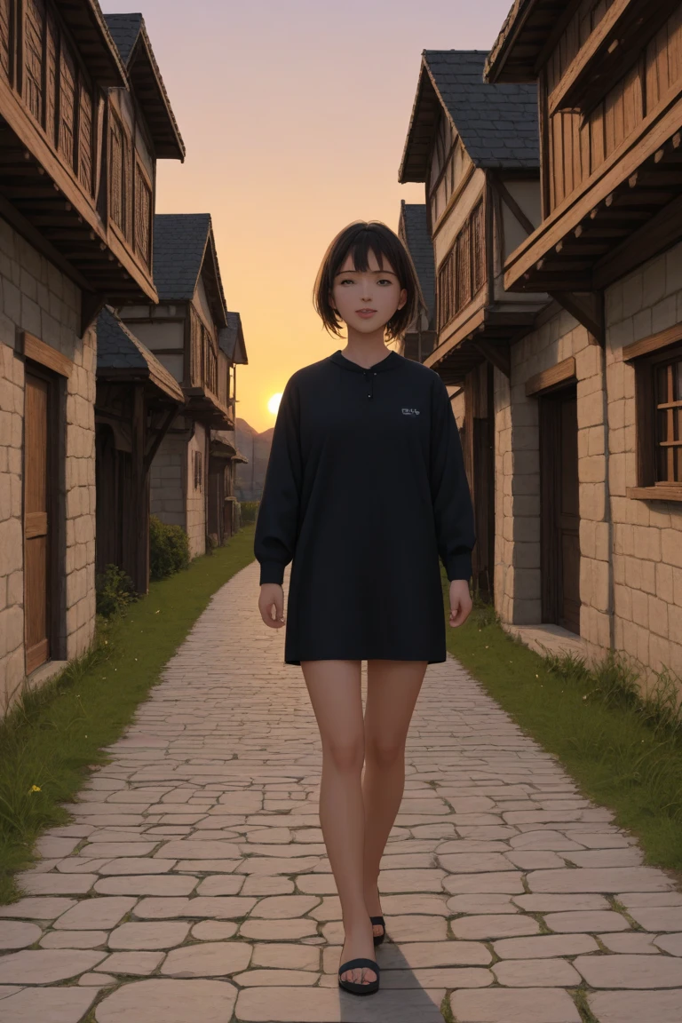 Full hd girl bauground si fi nature