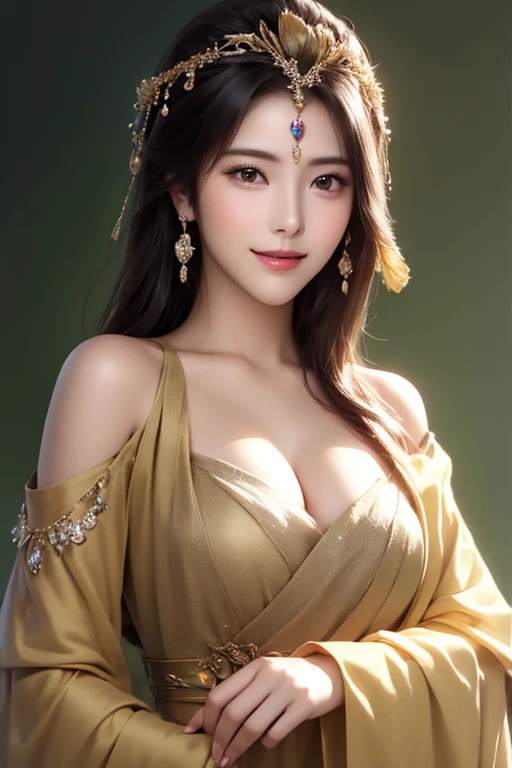 (8k, RAW Photos, highest quality, masterpiece: 1.2), (Very detailed), (Super Resolution), (Genuine, Genuine photos: 1.37)、(Portraiture), (High-quality RAW color photos)、 (Professional photos).( Very detailed and beautiful new),(Very detailed), (8k wallpaper),(Amazing details),(Large file size),(Official Art,),(Very detailed),(8k wallpaper), (Very detailed beautiful girls),(Very detailed facesHighly detailed eyes),(Very fine skin),(Very detailed fingers,),(Very small nose),(Very detailed detailed mouth),(Perfect Anatomy),(Detailed Background),(High Quality Clothing),(23 years old),(cute girl), (Genuineistic body),(White skin),(Glowing Skin), (Blunt bangs: 1.2), (smile),(cute),(cute face),(Genuineistic face), (delicateな目),(Saggy eyes), necklace、Earrings、Looking into the camera, Dynamic Lighting, G-cup breasts,Big Breasts、(Dynamic Stylish Pose 1.2)、(With cleavage 1.2)、(thin legs 1.2)、(delicate, Plump and moisturized lips)、(Wear traditional attire inspired by the Indus Valley Civilization)、(Breathable fabric)、(The fabric features simple patterns and natural dyes...)、(He wears sumptuous robes reflecting the materials and techniques of the time..)、(Wearing a draped outfit adorned with jewels made from beads and shells)、Bangles,(Theme of Indus Civilization)、(Background of the magnificent ruins in the wilderness 1:2)