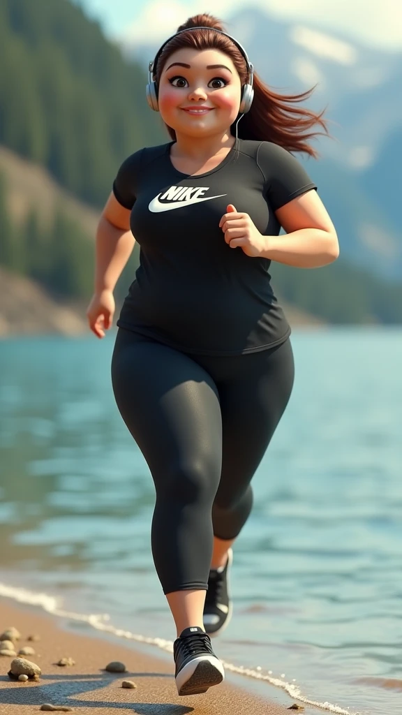 ((HIJAB MALAY GIRL)), ((BBW)), SHORTS, HUGE WIDE BUTT, WIDE BUTT, 63 YEAR OLD METURE women's, METURE women's, (ORANGE LIPS), (ADIDAS SNEAKERS), (TIGH SKIRT), walking in style on a Village river, (ANGRY FACE EXPRESSION), TRANSPARENT, STAYING, THICK FOG. FOGGING, (ANGRY FACE EXPRESSION), MINI SKIRT.