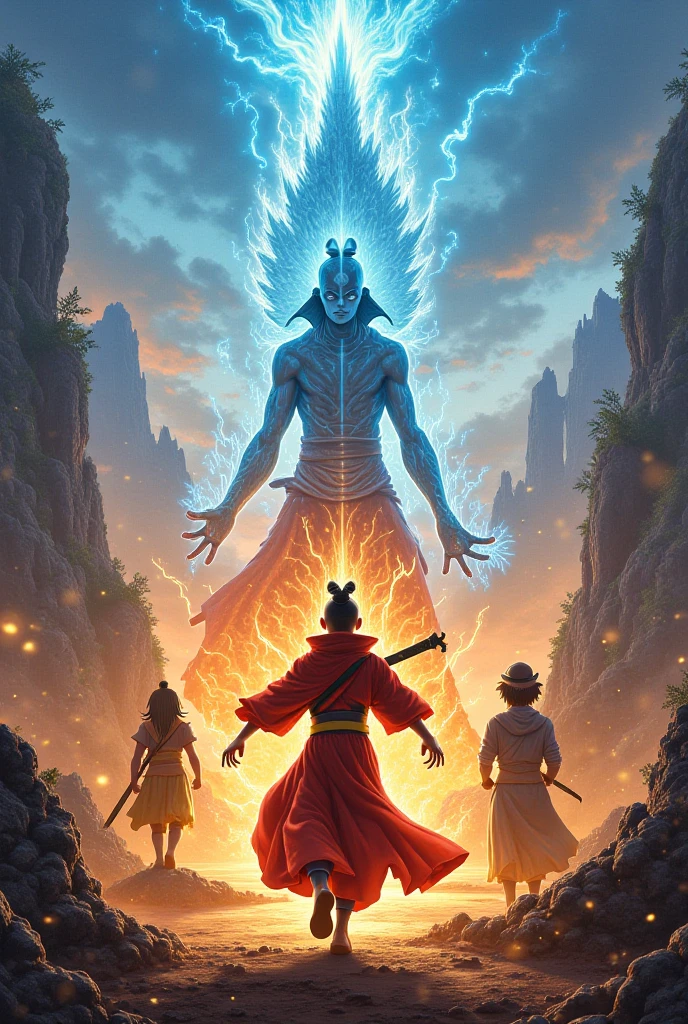 Kakashi offers his hand to Lord Shiva, the Hindu God, and the priest gives him the floor with his hand. Naruto anime's head photo.