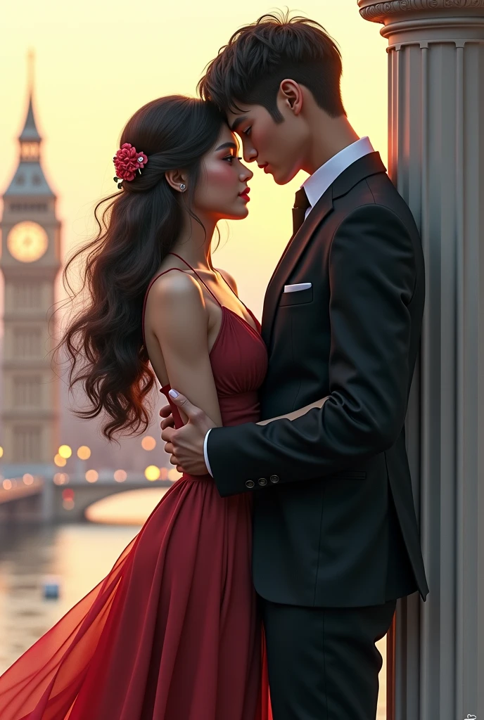 Red dress