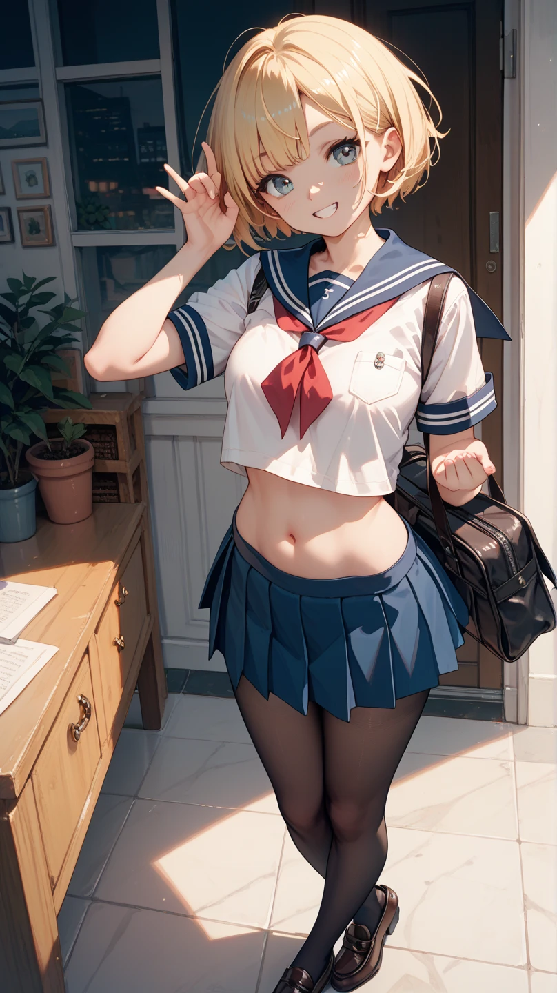 Photorealistic, Show from the hips to the shoulders, fatness, girl,Woman,Female, young,20 years old, absurdly long hair, messy long hair, beautiful detailed cold face, Seductive smile, beatiful detailed eyes, Cavage of logs, Navel, White skin, highleg, Detailed ice, absurderes,High Art, Ridiculous resolution, High resolution, (masutepiece:1.4), super detailed, 1 Awkward Girl, Smooth skin, shiny milky skin, Colossal tits, Big ass , venusbody, doress、thick juicy thighs, --v 6