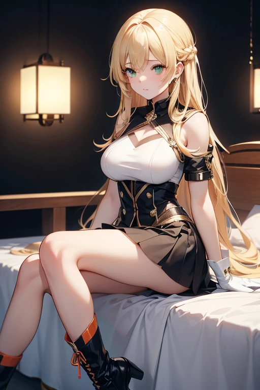 ((adult lady)),((lightsmile)),((anime moe art style)),((masterpiece)), (top-quality), (super detailing), (((extremely delicate and beautiful))),sofa, Looking Up,((full body Esbian)))finerly detailed face, long eyeslashes,Bangs between the eyes,Curvaceous