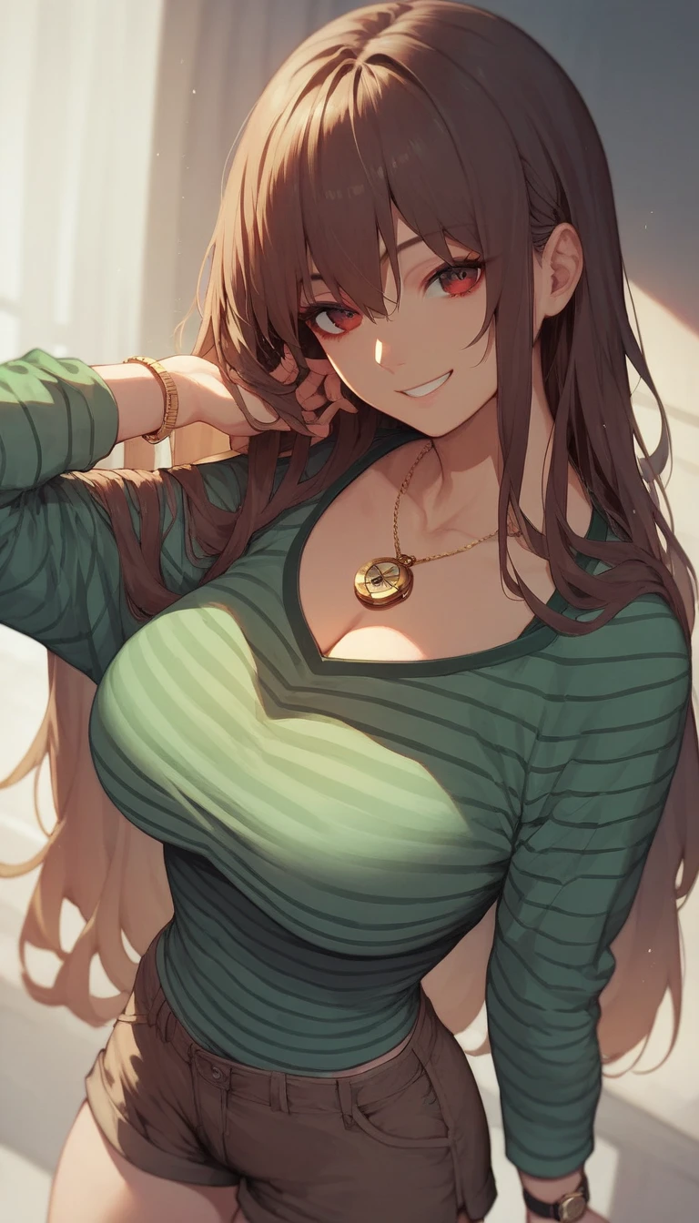 raeliana, very long hair, (green eyes:1.4), (brown hair:1.4),masterpiece,best quality,night view,rainy,cyberpunk city,wet clothes, kebaya_bali,green_kebaya_bali,large breasts,sweaty smile,show nipples  ,transparent dress ,show armpits,get raped by 1 man