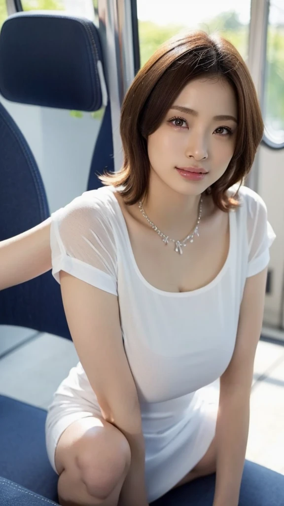 Close-up of a woman wearing a blouse taking a photo,(((garden))),(((Sexy pose:1.3))),(((Hanging one's head in embarrassment:1.3))),(((Red underwear:1.3))),(((Wet blouse sticking to the skin))),(Cleavage:1.3),(Wearing a wet see-through blouse:1.3),Cute Face,(Shiny silver hair,Floral knit headband,Half Up、Floral braided space buns,Voluminous fishtail braid,),(The bangs are see-through),hairpin,hair ornaments,Blushing、Pointed red mouth、Perfect round face,iris,(Perfect body curves),Big Breasts.Wet Hair、Wet clothes、Wet Skin、Professional Lighting,Cinematic Light,(Tabletop,highest quality,Ultra-high resolution output images,) ,(8K quality,),(Picture Mode Ultra HD,)