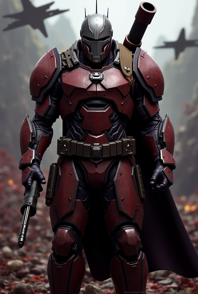 armored badass space-marine colonel tcr3ws standing on a space station platform, chiaroscuro, ((red lights)), <lora:epiNoiseoffset_v2:1>,((unmasked)),modelshoot style