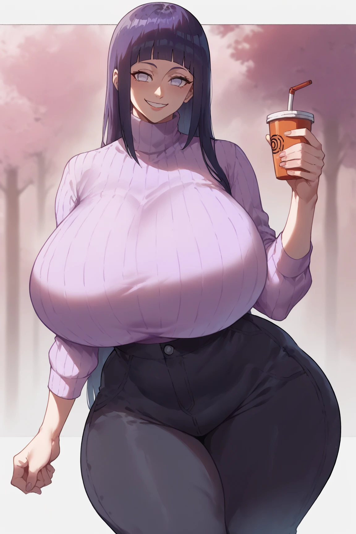 detailed illustration, dynamic angle, ultra-detailed, illustration, 1girl, mid 40’s year old, dark, night, in a fancy home, sitting in a family room, wood paneled ways, beautiful wood table, dark wood floors, oriental rugs, nighttime, obese and thicc milf , silk waist-long dark hair , big round firm belly, purple sweater, strained pants, soft smile, motherly and nurturing, look, cute, tight clothes, tight pants, pants unbuttoned, pants unzipped, belly spilling out,pants can’t contain belly,
