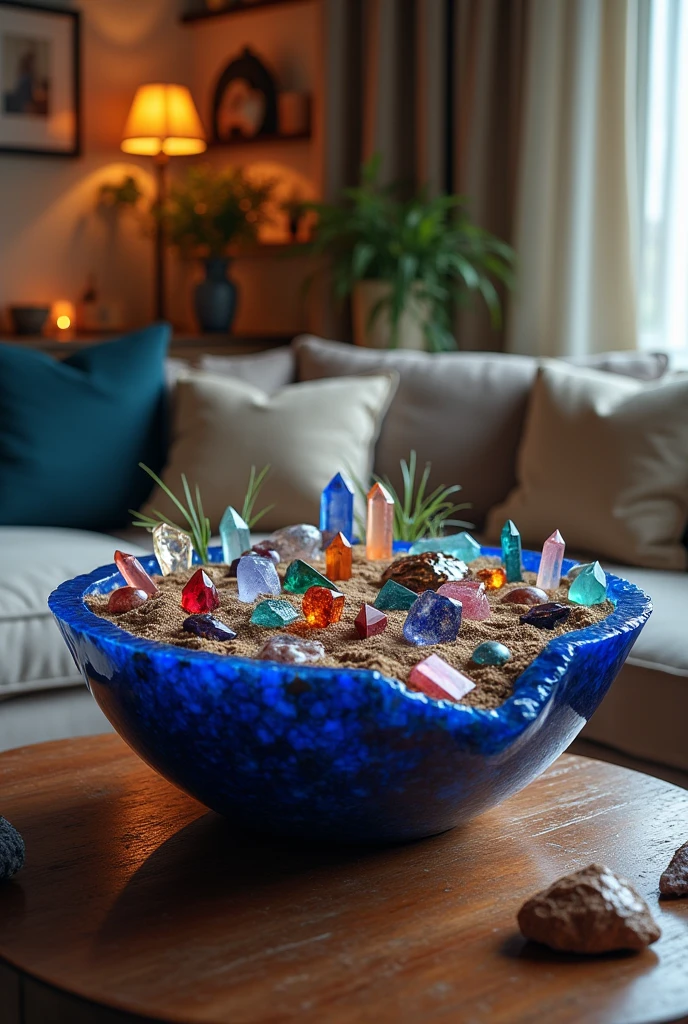trapunto style, quilted, puffy, textured, patterned there are two blue and green plants in a stone fireplace, super detailed color lowpoly art, r / paintedminis, sconces, gradient blue black, dragon quest, 3 d print, fish scales, dark toned product photos, scaled arm, maroon and blue accents, botw, glowing ember eyes, shields, crystal desert, paper craft, modular item