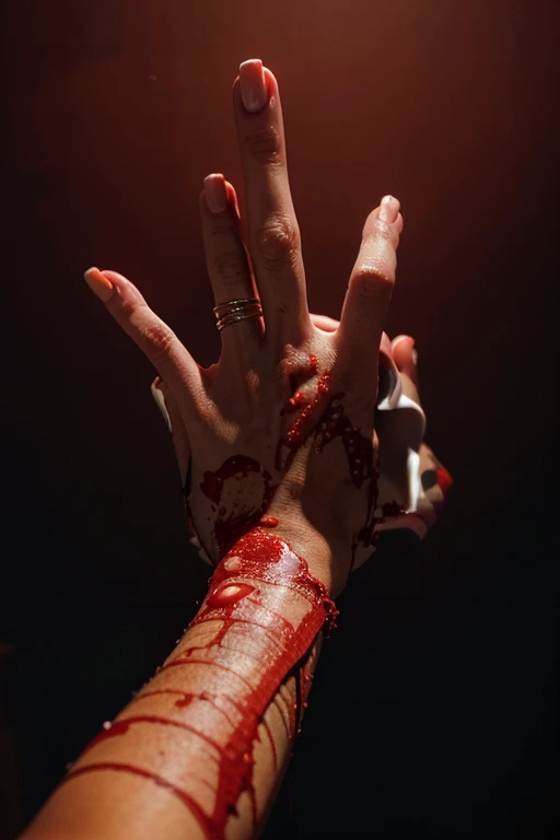Cut this hand and more blood