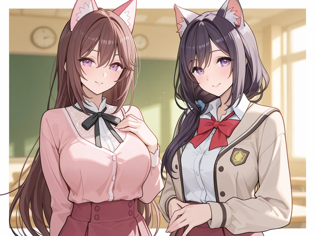 After school, (holding back pee:0.95) , (urophilia:0.8) , girl , middle skirt , (curtsy) , excitement in anticipation , I want everyone to see it