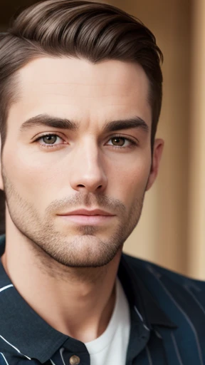 A Danish man focus on the face