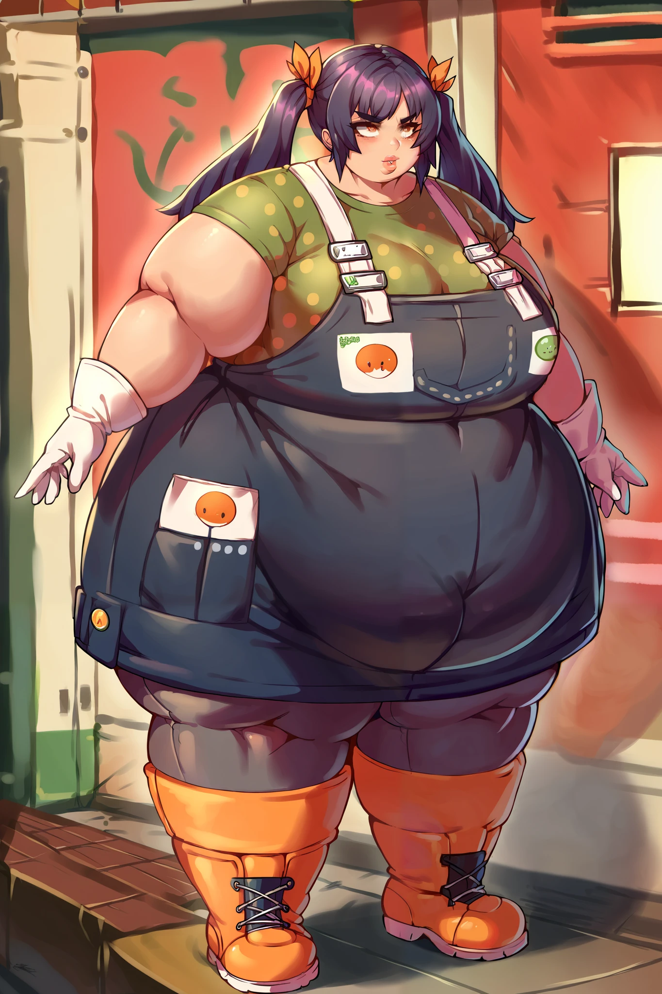 Fat obese sssbbw gluttony judy hopps 