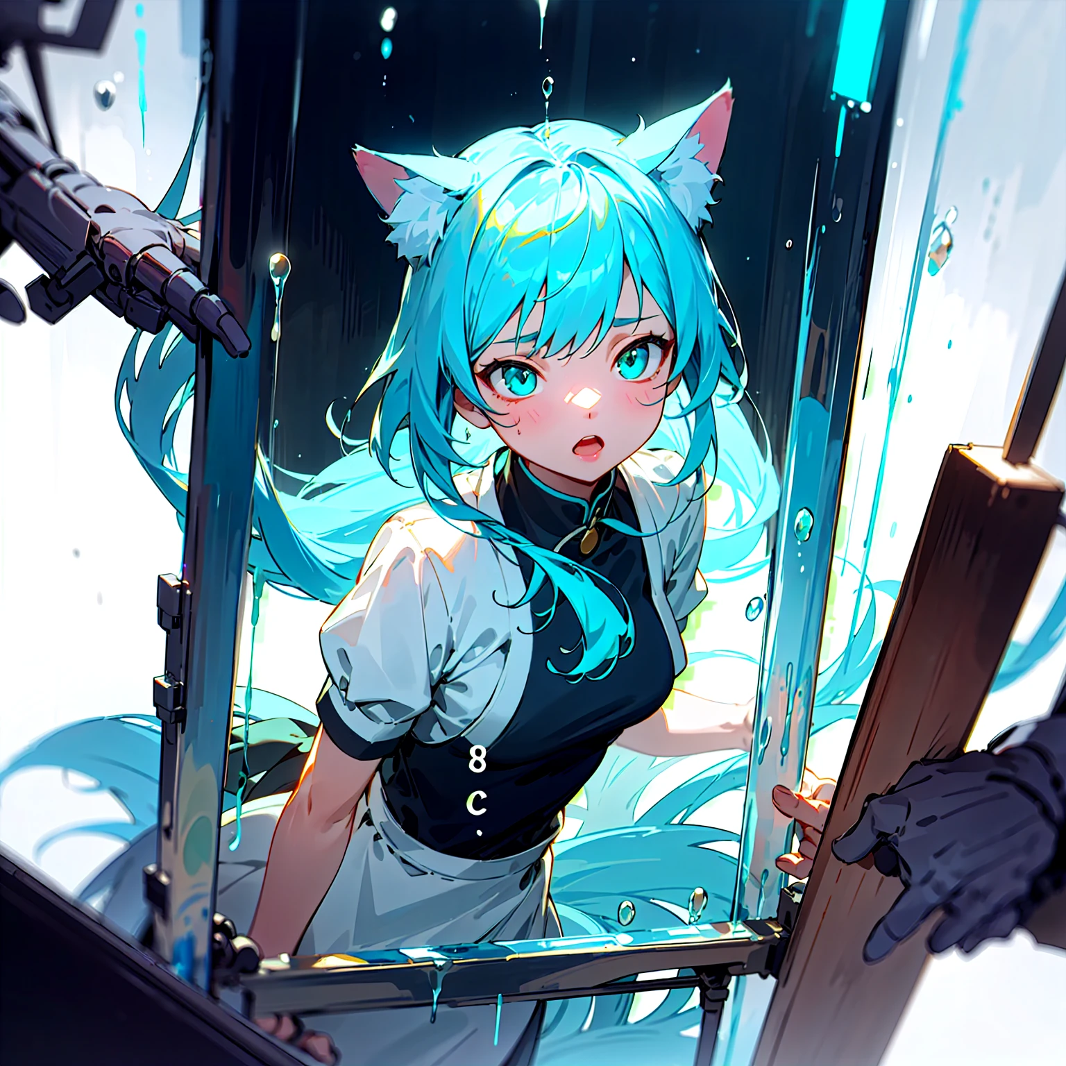 1girl in, faces, shorth hair, Mojamoja hair, A dark-haired, fox ear, Black bra, 3 D background,Transparent pantyhose、Full body transparent pantyhose、wet、Glossy、Sheer、Cat's ears、female dog、Leaked、slaves、Slave Collar、wet、Transparent pantyhose、Full body transparent pantyhose、wet、Glossy、Sheer、Cat's ears、female dog、Leaked、slaves、Slave Collar、wet、Drooling from the mouth、gel、masutepiece,High quality,1 girl,Full body,Standing,Standing,silver-white long hair,extra detailed face,Smile,Simple background,Wallpaper,Transparent Wet Pantyhose,Wet and see-through white pantyhose,Full body pantyhose,Wet whole body,Sheer clothes、Transparent pantyhose、Big ears in cats、Transparent Bra、transparent clothe、Transparent and wet clothes、wet、Embarrassed blush、Mojamoja hair、droolng、Clothes wet with tears、Wet and see-through、clear liquid、Colossal tits、Transparent Bra、Transparent live slime in clothes、Gooey transparent slime overflowing from the inside of clothes、Transparent pantyhose、Full body transparent pantyhose、wet、Glossy、Sheer、Sheer and wet、Transparent gel drip、{{{{{{torn}}}}}}、A large amount of clear gel overflowed、Slimy transparent gel、{{{{{Very swollen pantyhose with a large amount of clear gel on clothes}}}}}、{{{Leaked a large amount of transparent gel}}}、{{{Wet and see-through}}}、Black Full Body Light Pantyhose、Wet、Skin is visible、A large amount of transparent gel on clothes,、Transparent slimy transparent gel overflowing from the inside of clothes、Transparent gel accumulated on clothes、a large amount of clear yogurt accumulated in clothes,,,,,,,,,,,,,,,,,,,,,,,,,,,,,,,,,,,,,,,,,,,,,,,,,,,,,,,,,,,,,,,,,,,,,,,,,,,,,,,,,,,,,,,,,,,,,,,,,,,,,,,,,,,,,,,,,,,,,,,,,,,,、Clear yogurt and black pantyhose、Transparent gel growing in pantyhose、{{{torn}}}、{{{{{Transparent gel overflowing from torn areas}}}}}、Large amount of clear liquid、a large amount of clear splattered yogurt、Sticky glossy white sticky transparent liquid、{{Torn pantyhose and dripping sticky clear liquid}}、{{{{{Black pantyhose