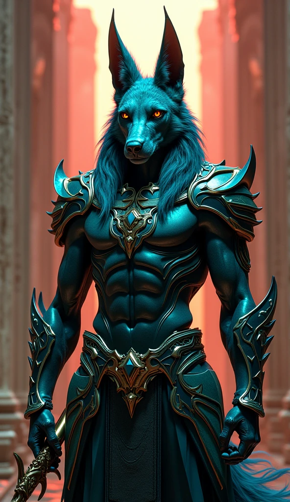 superhero  wolf with viking mask,Mascared man lovely, beautiful, blue hair, intricate  details,  -upscale -- --auto --s2