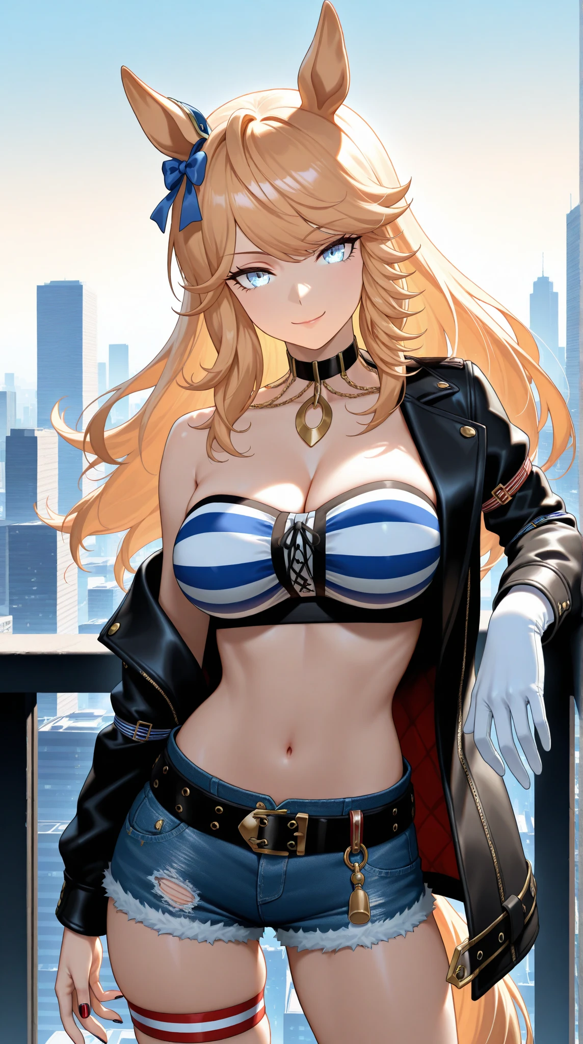 top-quality、Top image quality、​masterpiece、Teenage girl((Long coat in black、Black Leather Sports Bra、Shining red body line、black leather glow black leather pants、black western hat、18year old、 Ager、Best Bust、big bast,Beautiful light blue eyes, Long Blonde Hair、A slender,Large valleys、Reflecting the whole body、black mechanic helmet、Black visor、With revolver、fighting poses)),hiquality、Beautiful Art、Background with((Dark world、Darknesian dragon army、demon realm))​masterpiece、depth of fields,Japan Anime Style