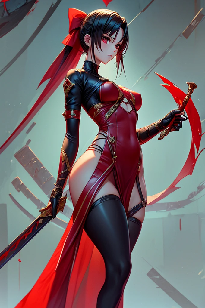 Ninja assassin dua blade red ora body
