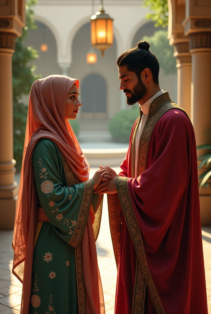 Transfomation sequence, muslim wife become --auto