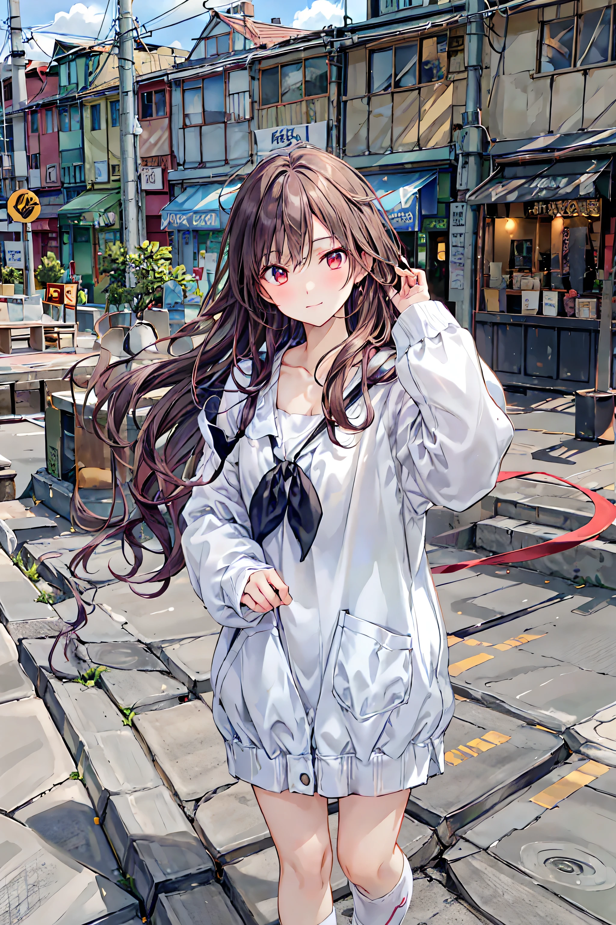 girl, young, brown hair, long hair, curly hair, slim, prostitute, no panties, sperm, night street, alley, sweetheart, vulgar