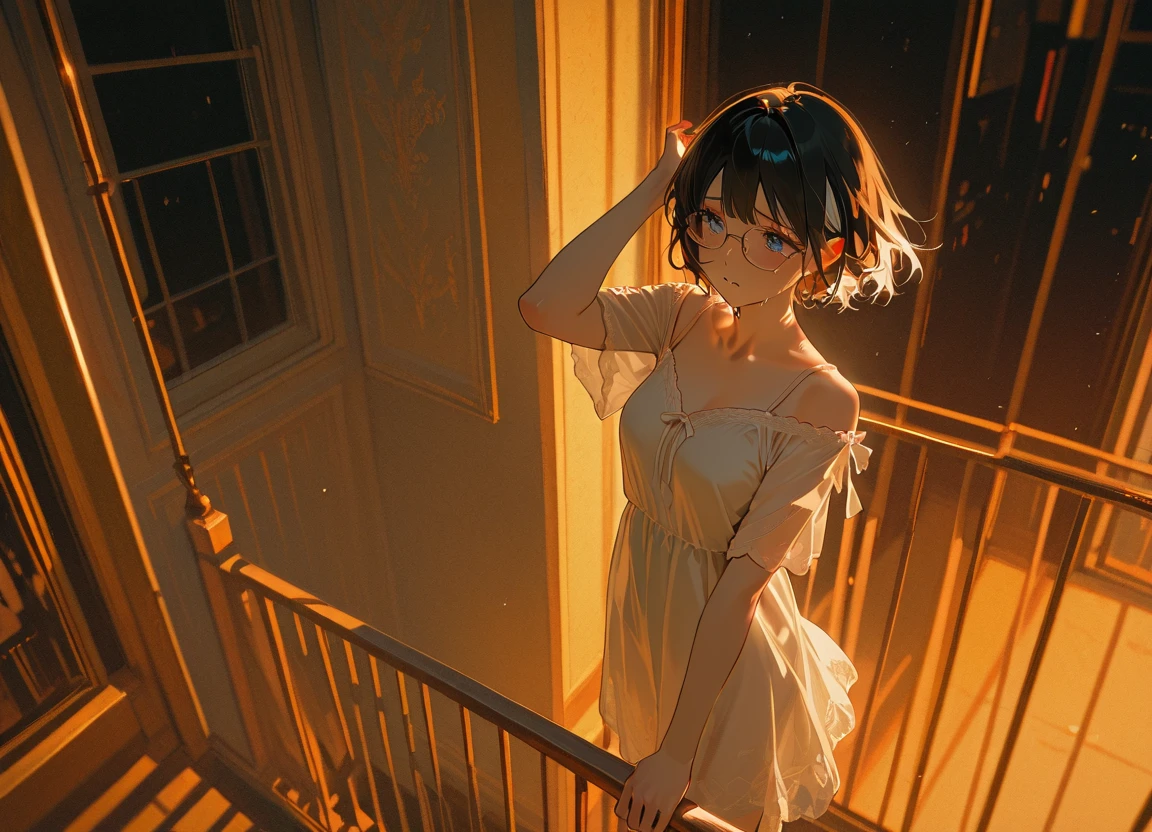 there is a woman in a brown dress standing in a room, female protagonist, rin, female protagonist 👀 :8, style game square enix, sayori, ayami kojima amano, inspired by Riusuke Fukahori, deayami kojima, makoto shinka, kasumi arimura style 3/4, female character, jin kagetsu