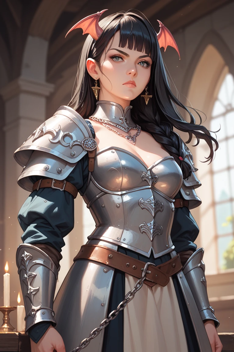 highest quality、16K high resolution、Super detailed、masterpiece、Live shooting、realistic:1.4、hyper realism:1.4、sharp focus、very delicate and beautiful、small details、1 female、(european:1.2)、(brunette warrior girl)、(spread your legs:1.3)、(showing panties:1.3)、(white panties:1.1)、 (sitting in on throne: 1.1)、(super beautiful)、(beautiful face:1.5)、(plate armor)、(detailed face)、(fine and beautiful eyes)、Perfect round eyes、(detailed lips)、Lipstick、(eyeliner)、mascara、eye shadow、(knight armor)、(green pleated skirt: 1.1)、(steel breastplate 、steel gauntlet: 1.2),,, medieval fantasy, Dungeons and dragons, RPG character, At SFW