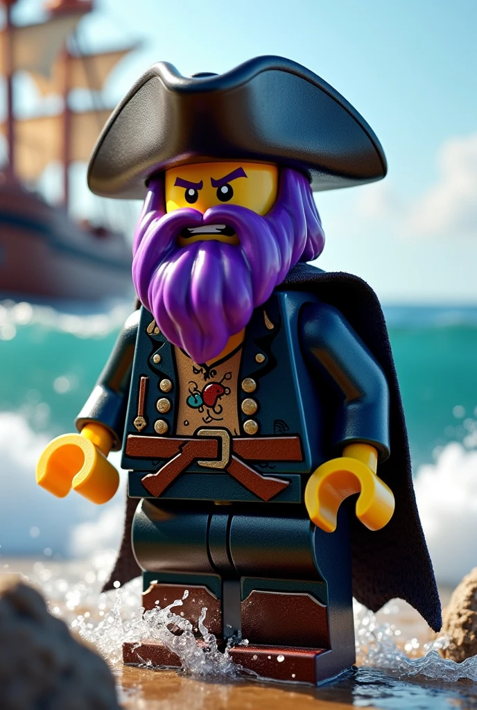 LeChuck, mighty evil zombie pirate, monkey island, portrait