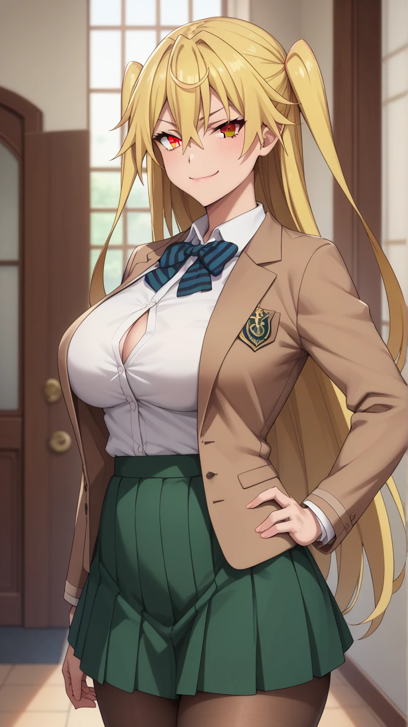 (masterpiece, best quality:1.2), 1girl, solo,mature_lady, nipple, pussy, pov, from benind,penis,sex,make love, delicate face,detail eyes,floating hair,big breasts, floating clothes,,tsunade_(naruto), 1girl,black_pants, blonde_hair, breasts, brown_eyes, cleavage, coat, forehead_jewel, green_coat, grey_shirt, grin, large_breasts, long_hair,nail_polish, ninja, pants, red_nails, shirt,in classroom