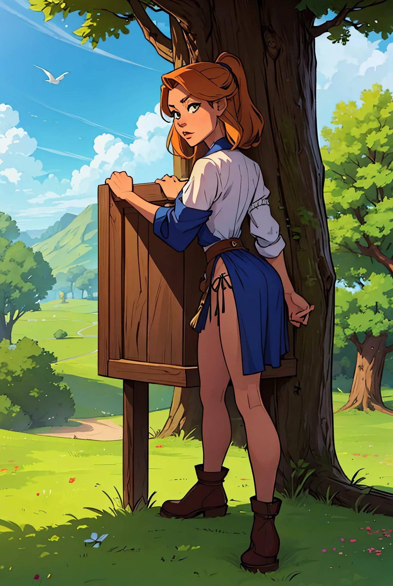 Sure! What kind of story would you like? A fantasy, mystery, adventure, or something else? Feel free to give me a direction, and I can get started!